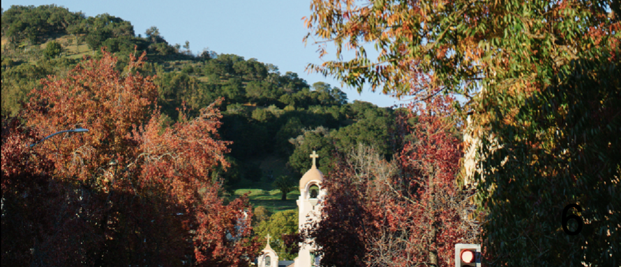 View of the San Rafael Mission